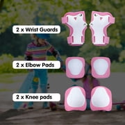Atphfety Toddler Kids Bike Helmet Set with LED Light