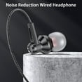 thumbnail image 3 of Boc Wired Headset Stereo HiFi Sound 9D Surround 3.5mm In-Ear Wired Headphone Computer Accessories, 3 of 10