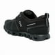 thumbnail image 2 of Tenis On Cloud Running Cloud 5 color negro con suela de goma, Impermeable, golo estampado, sistema de amarre rápido de agujetas, 2 of 4