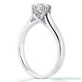 thumbnail image 3 of Round Cut Forever Brilliant Moissanite 6-Prong Trellis Solitaire Engagement Ring in 14k White Gold, 3 of 4