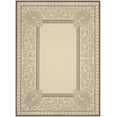thumbnail image 2 of Safavieh Courtyard Cooper Botanical Indoor/Outdoor Area Rug, Natural/Chocolate, 8' x 11', 2 of 9