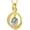 Style D, variant on 14K Gold Plated Moss Agate Genuine Diamond Necklace Dainty Pear Natural Moss Agate Pendant Necklace Diamond Jewelry Anniversary Birthday Christmas Gifts for Women Mom Her
