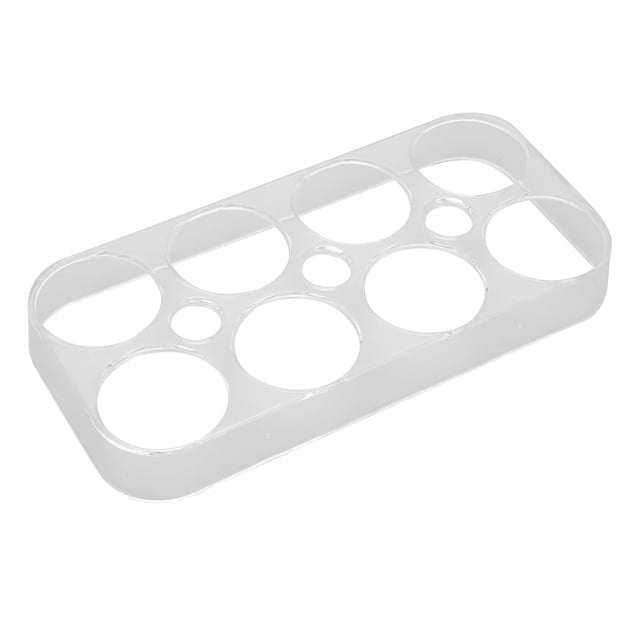 Bandeja Para Huevos, Recipiente Para Huevos Transparente De Gran Capacidad, Ampliamente Utilizado, 2 Uds., 8 Rejillas Para Cocina