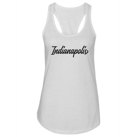 Indianapolis Design. Tank Women -Image by Shutterstock, Female XX-Large