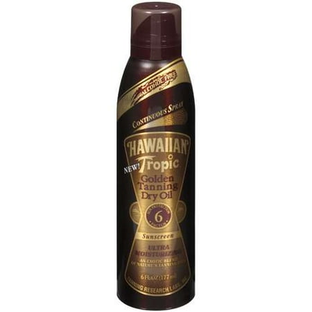 Hawaiian Tropic Ht Tanning Dry Oil Cs Spf 6