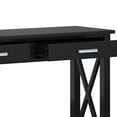 thumbnail image 4 of Simpli Home Kitchener SOLID WOOD 47 inch Wide Contemporary Console Sofa Table in Black, 4 of 8