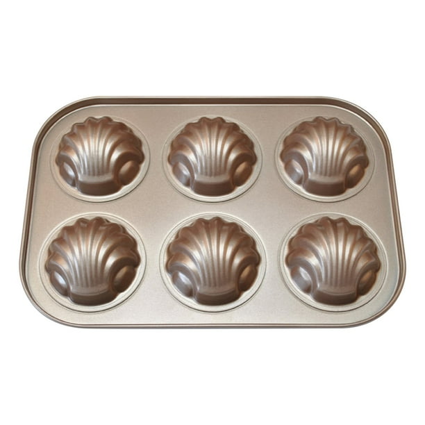 jovati Baking Pans and Cookie Sheets Mini Madeleine Cake Pan 6