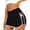 EG59_Black, variant on IYYVV High Waisted Running Shorts Women - Lightweight Athletic Workout Gym Crisscross Dolphin Shorts with Pockets Blue XL