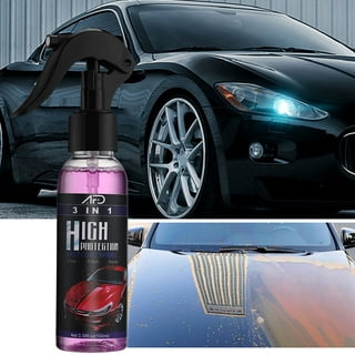 Tohuu Coating Spray 3 In 1 Car Polish High Protection Quick Car Coating Spray  Wax For Car Detailing Cleaning Gloss Coating Hydrophobic Spray clever 