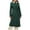Green, variant on Lovskoo Womens Winter Coats Quilted Jacket Warm Clothes Plus Size Lapel Cotton Padded Coat Long Sleeve Jacket Black