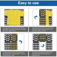 thumbnail image 3 of T Shirt Folding Board Shirt Folder T Shirt Folding Board Shirt Folder Laundry Organizer Easy and Fast for Kid and Adult to Fold Clothes Black, 3 of 7