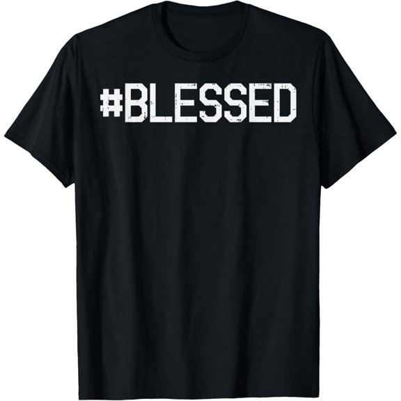 Blessed God Jesus Christ Faith Religious Christian Gift T-ShirtBrand clothing, men and women can wear, black, white, gifts.