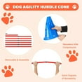 thumbnail image 4 of Acekid Dog Agility Training Set - 18pc Backyard Obstacle Course with 12 Cones, 6 Poles & Carry Bag - Complete Dog Training Kit for Fun & Exercise, 4 of 6