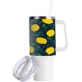 thumbnail image 2 of SKYSONIC 40oz Lemon Leaf Tumbler With Lid And Straw Travel Coffee Mug Stainless Steel Insulated Thermal Tumblers Cup, 2 of 7