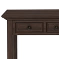 thumbnail image 5 of Simpli Home Amherst Solid Wood Transitional 54 inch Wide Desk in Farmhouse Brown, 5 of 16