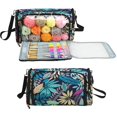 thumbnail image 1 of Organizador de bolsa para crochet AMBESTAR de gran capacidad para guardar estambre, 1 of 8