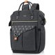thumbnail image 1 of Mochila RJEU para mujer, antirrobo, portátil de viaje, 15.6 pulgadas, negra, 1 of 7