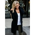 thumbnail image 6 of Cardigan Women Long Sleeve New Female Elegant Pocket Knitted Outerwear Sweater High Quality, 6 of 6