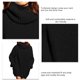 thumbnail image 5 of Vestido de punto tipo jersey, vestido de suéter de cuello alto, vestido de suéter largo, vestido de suéter de cuello alto, estética elegante, 5 of 6