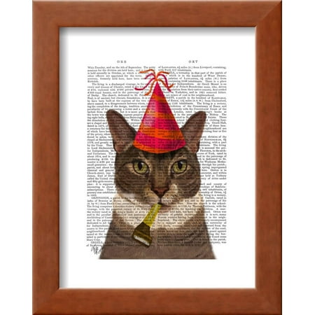 tortoiseshell cat party hat