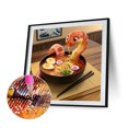 thumbnail image 2 of Diamante pintura 5D DIY completo redondo taladro serpiente Kit decoración del hogar arte artesanía Hugtrwg Para estrenar, 2 of 9