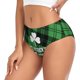 thumbnail image 2 of Balery St Patrick's day Ropa Interior de Algodón para Mujer con Dibujo – Braguitas Cómodas y Elásticas, Estilo Clásico-Medium, 2 of 6