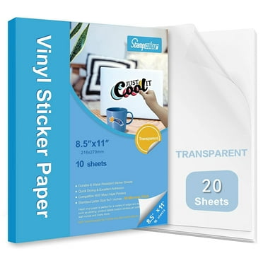 Printable White Sticker Paper - Walmart.com