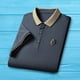 thumbnail image 4 of Camiseta de rugby de manga corta para hombre, cómoda, absorbente del sudor, suave Gris M, 4 of 9