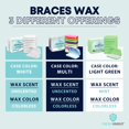 thumbnail image 4 of Brace Wax Fresh Knight 10 estuches con 50 tiras de cera y estuche de almacenamiento, 4 of 9