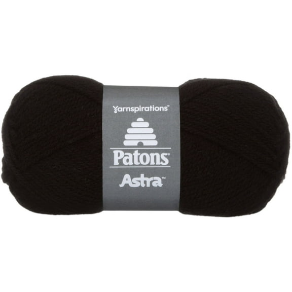 Patons Astra Yarn - Solids-Black