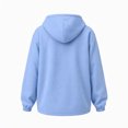 thumbnail image 6 of NominalSnug Zip up Hoodies for Women Long Sleeve Top Hooded Sweatshirts Loose Fit Jackets with Pocket, 6 of 7