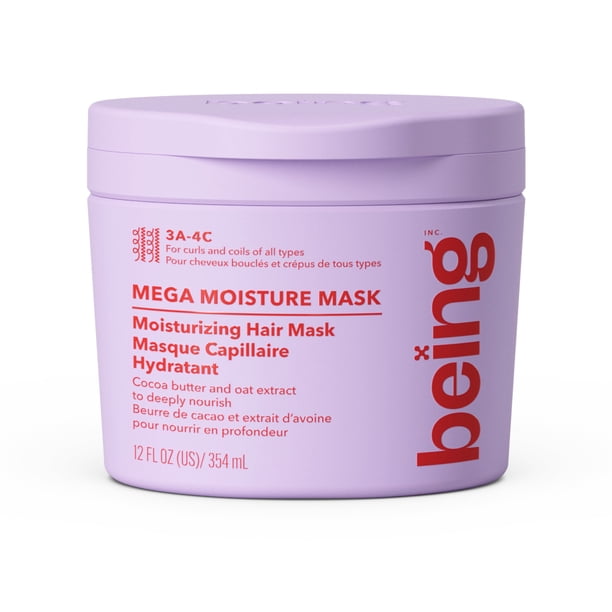 being MEGA MOISTURE Moisturizing with Coco Butter and Oat Extract