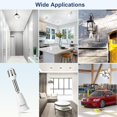 thumbnail image 2 of DiCUNO E26 Adjustable Light Socket Extender, 4.5-Inch Extension, 350&deg; Rotation & 180&deg; Bend, 6-Pack, 2 of 9