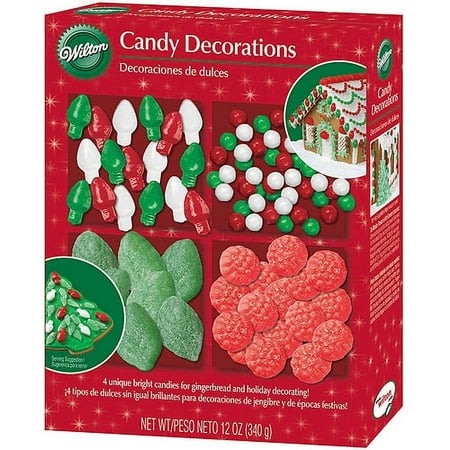 Wilton Red White Green Candy Assrtmt