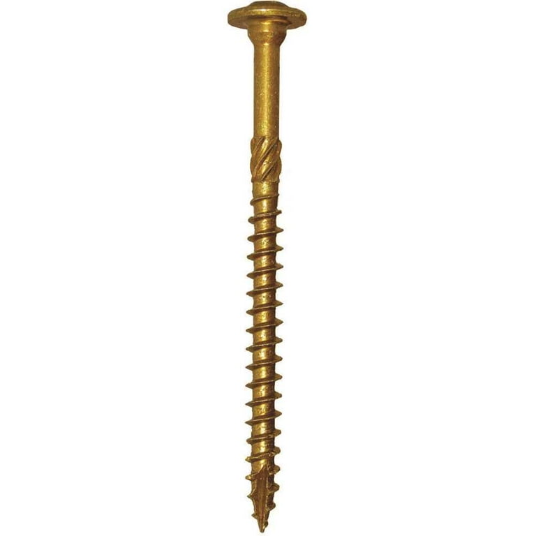 5/16 in. x 3-1/8 in. Star Drive Washer Head Rugged Structural Wood Screw (45-Pack) 5/16 in. x 3-1/8 in. Star Drive Washer Head Rugged Structural Wood Screw (45-Pack)