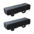 thumbnail image 3 of Lipstore 2x Sponge Armrest Cushion Removable Sponge Arm Pad for Computer Gaming Chair Black, 3 of 8