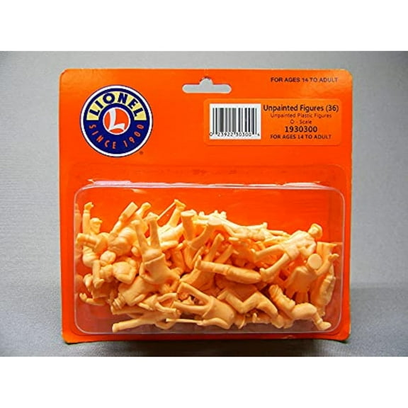 UNPAINTED People Figures 36 Pack O Gauge
