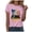 Pink, variant on CAICJ98 Women's 250Th Anniversary T-Shirt Faith Freedom USA 250 Years Tees Patriotic Flag Women's Tshirts (Green,L)