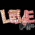 thumbnail image 3 of CafePress - All You Need Is Love And Coffee Pajamas - Men's Dark Loose Fit Cotton Pajama Set, 3 of 7