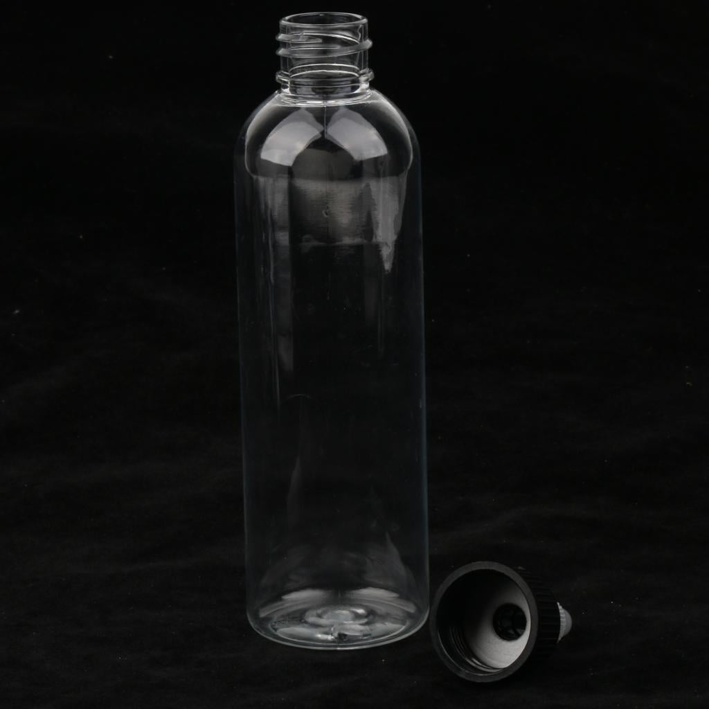 EHJRE 30 Pieces 4oz Plastic Bottles with Twist Top , Travel Squeeze Bottles, Easy to Drip and Inject Liquid, Lightweight and Easy to Carry and Use