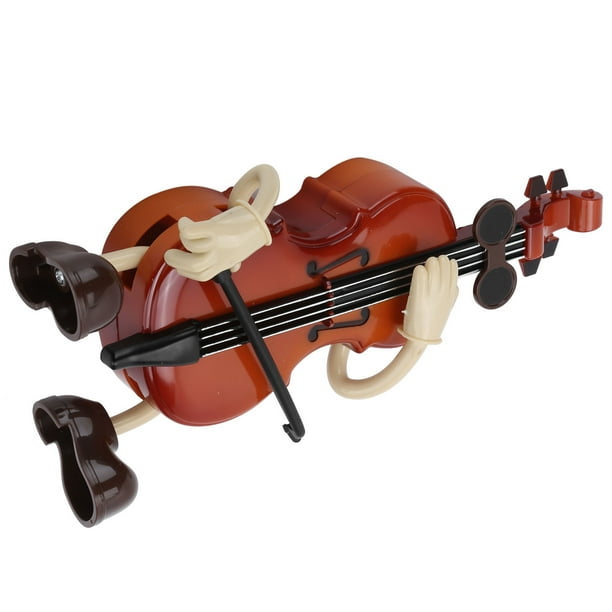Haofy Musical Toy Cello Music Box Manual Clockwork Music Box With