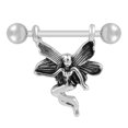 thumbnail image 1 of Anillo para pezón con forma de alas de elfo Vintage, joyería para el cuerpo, Piercing antialérgico, 1 of 9