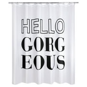 Allure Home Creation Hello Gorgeous Shower Curtain