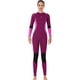 thumbnail image 1 of Trajes De Neopreno Ultrafino Manga Larga Pantalones Largos Traje De Baño De Una Pieza Profesional Impermeable Engrosado Para Natación Snorkel Surf Mujer,vino Rojo XL Inevent OD017133-29, 1 of 7