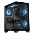 thumbnail image 1 of Computadora Gamer con IA Xtreme PC Gaming NVIDIA GeForce RTX 5050 Intel Core i5 12400F 16GB SSD 1TB WIFI BT Black experiencia de juego fluida en nivel medio, 1 of 6