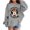 Grey-b, variant on Halloween Sweatshirt Girls Boys Long Sleeve Loose Fit Hooded Sweatshirt with Pocket Fall Outfits