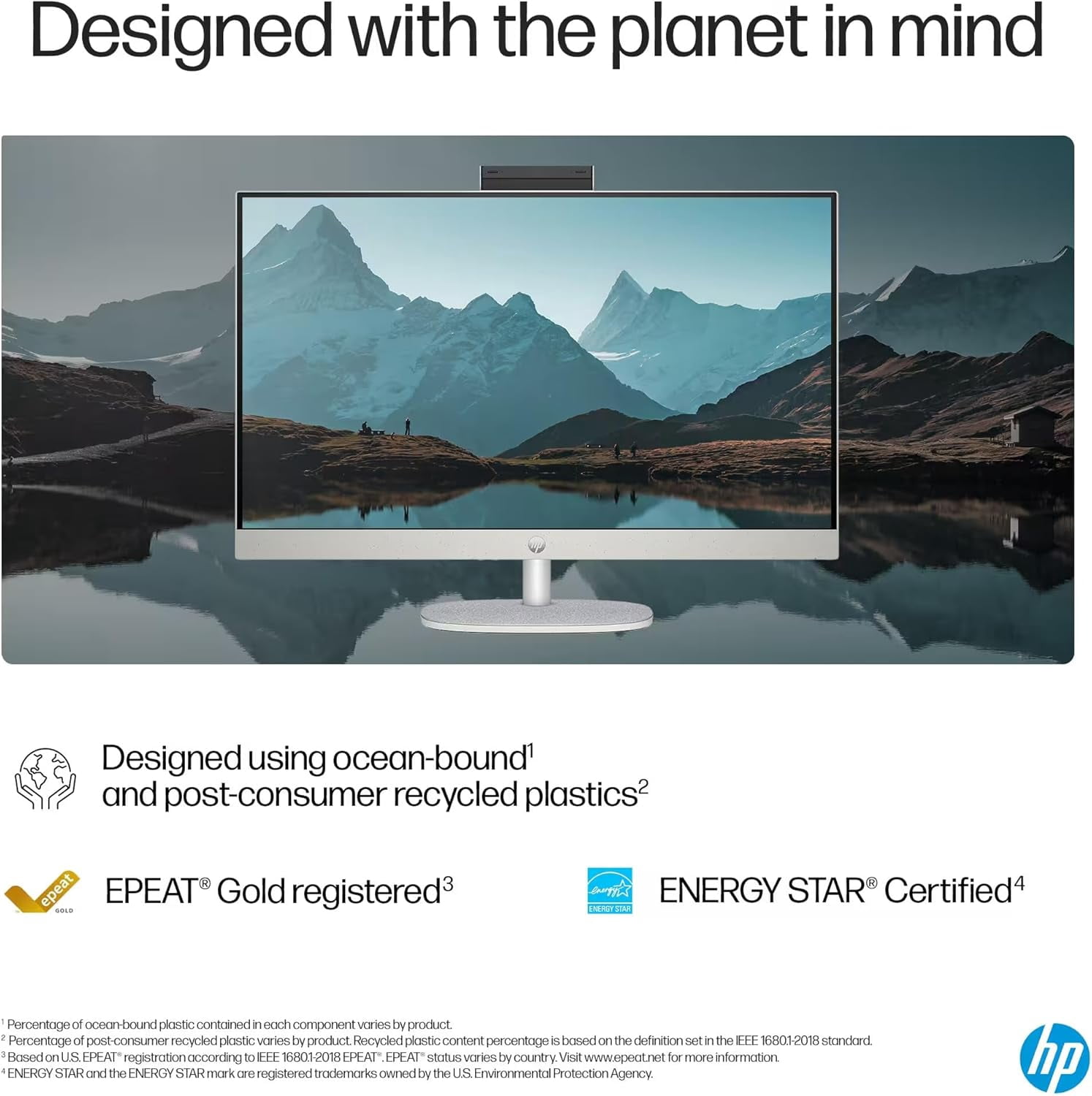 HP 27" FHD IPS TouchScreen All-in-One Desktop Computer, Intel 12 Core Ultra 7 155U, 16GB DDR5 RAM|1TB SSD, Adjustable Angle, Wireless KB & Mouse, 1080p Camera, Win 11 Pro