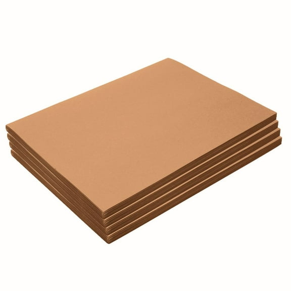 Colorations Heavyweight Light Brown Construction Paper, 9" x 12" - 200 Sheets