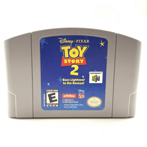 N64 Game US Version of Toy Story 2: Buzz Lightyear to the Rescue