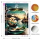 thumbnail image 4 of Nuevo 2024, imágenes artísticas de vidrio y barco pintadas con diamantes, mosaico de diamantes completo, decoración del paisaje del hogar, kits de punto de cruz, manualidades, regalo, 4 of 5